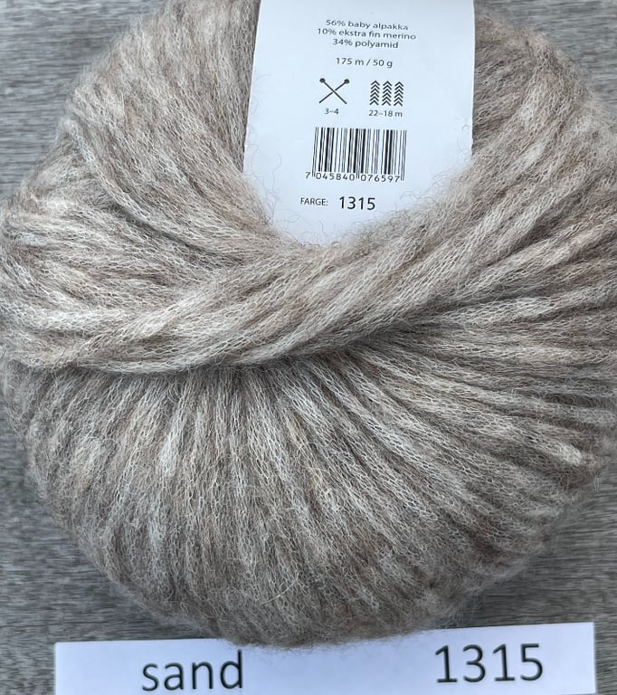 Garn: PUNO PETIT: Babyalpaca og extra fin merino - 50 g ngl. billede 27