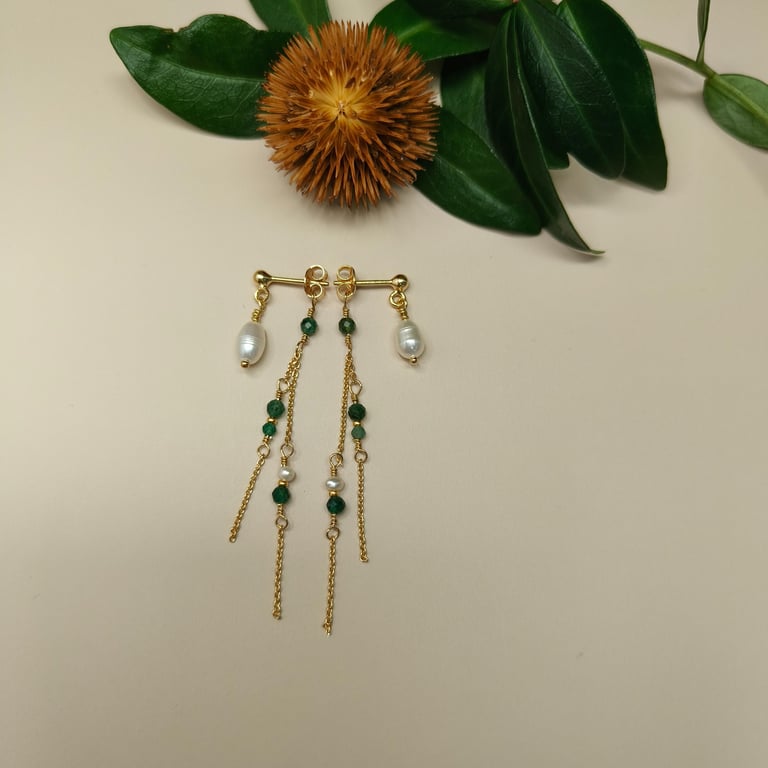 Anemonen - hvid og grøn