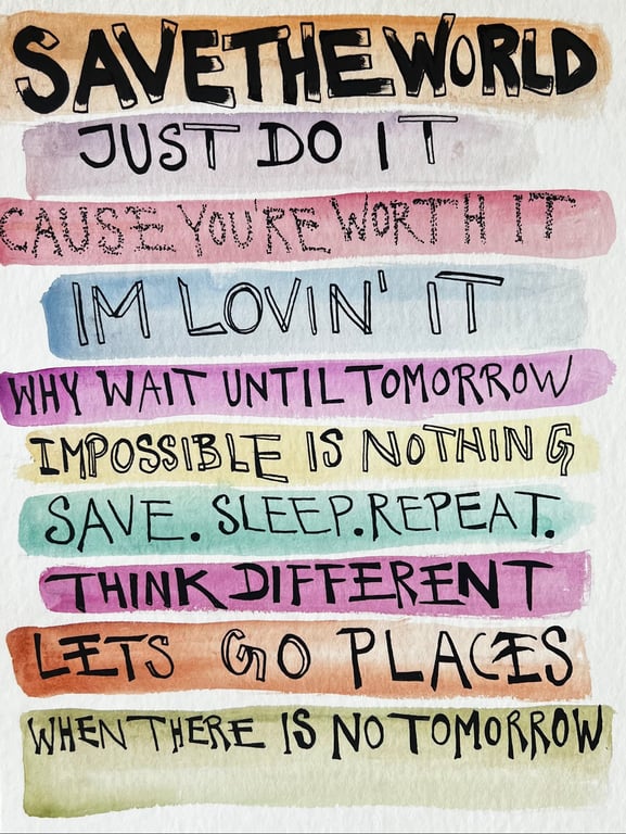 Just do it
