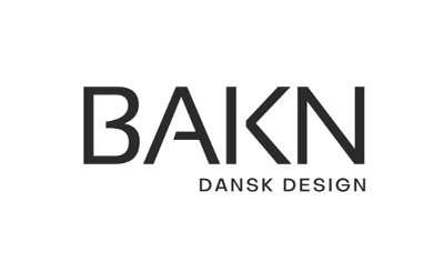 Logo for BAKN - håndlavede egetræsbakker