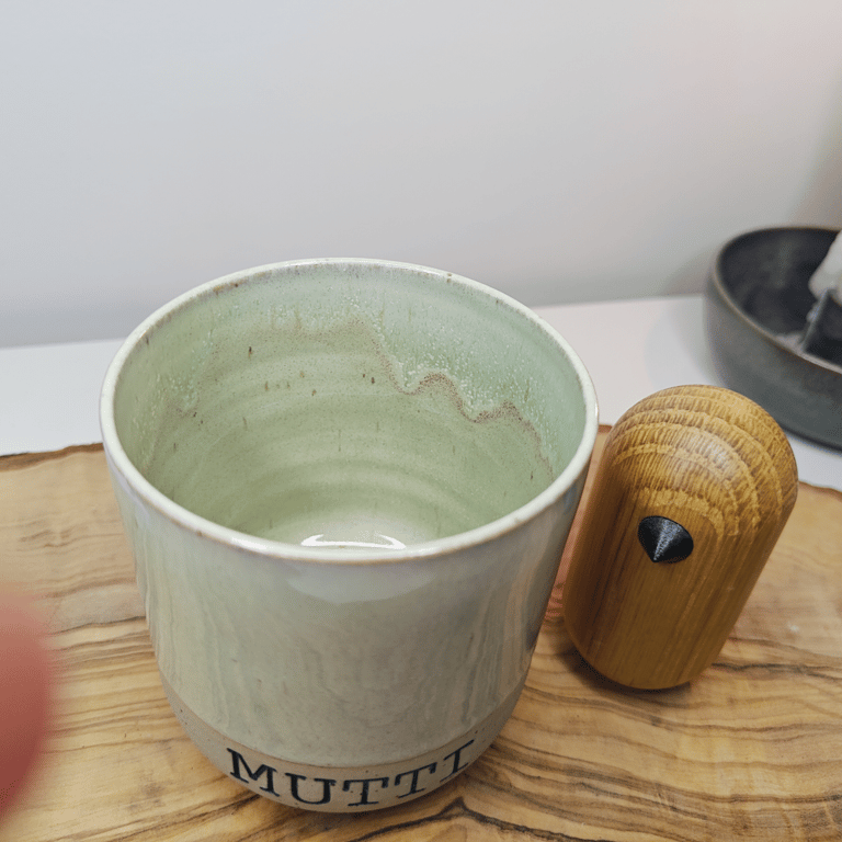 Pebermyntegrøn MUTTI kop billede 2