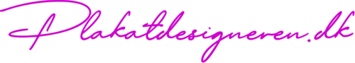 Logo for PlakatDesigneren / RosenkrantzGrafisk