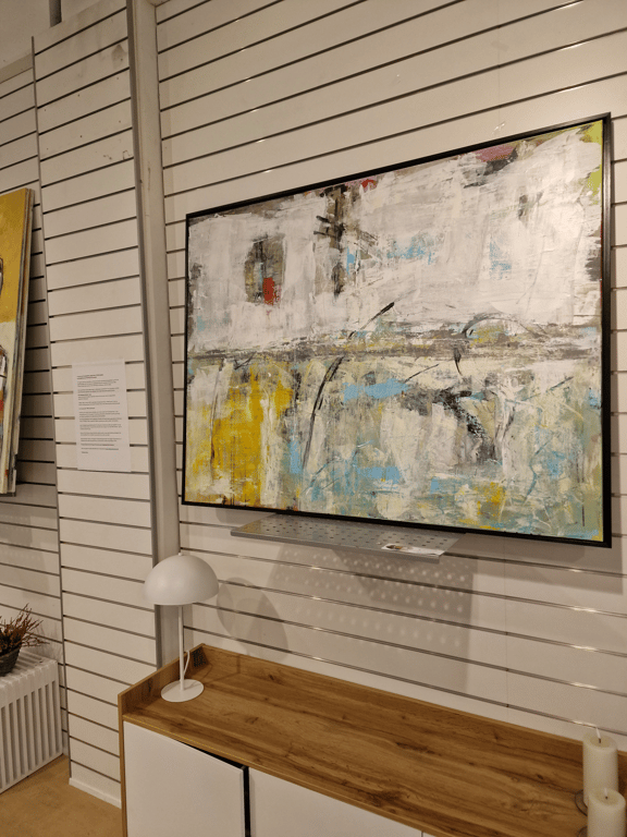 100x130 cm SOLD billede 2