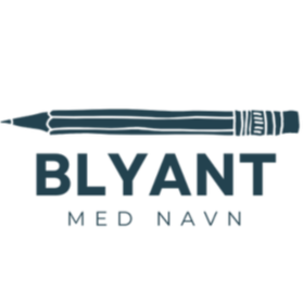 Logo for Blyant med navn