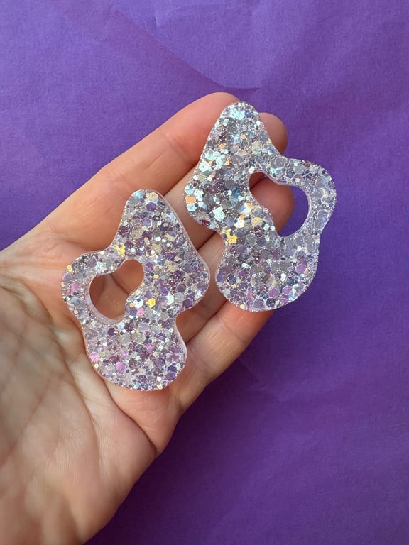 Funky Debbie i sølvglimmer