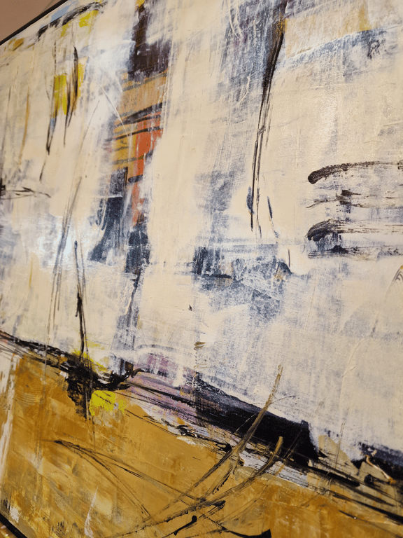 #1261  80x100 cm SOLD billede 3