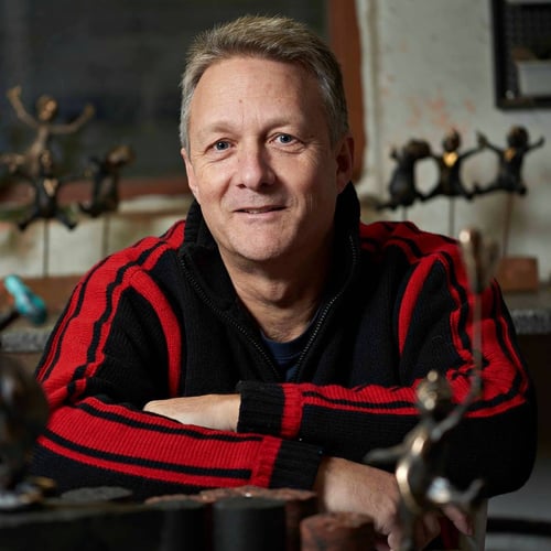 Portræt af Kunstner Max Højer Jacobsen