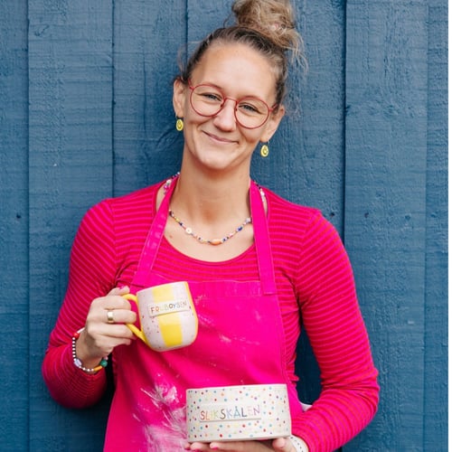 Portræt af FruBoysen Keramik