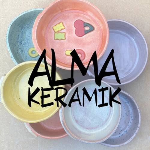 Portræt af Almakeramik