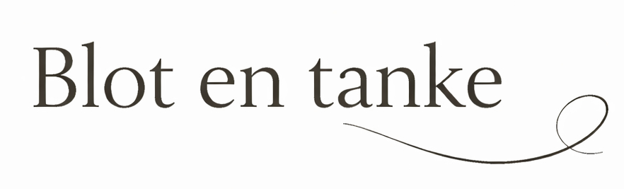 Headerbillede fra webshoppen blot en tanke - Tom Andkjær