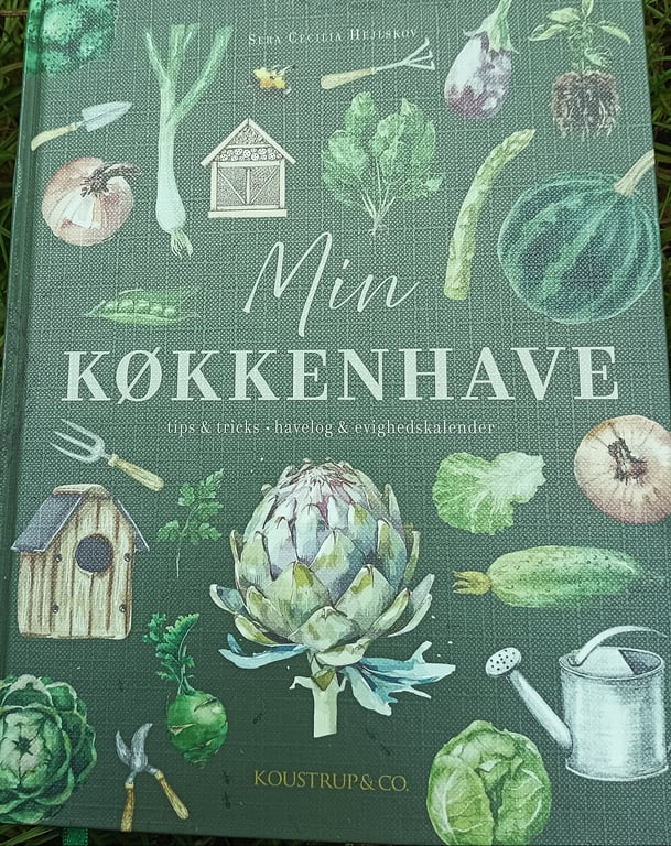 Køkkenhave  rigtig bog  Tips &amp; Tricks   Havelog og evighedskalender