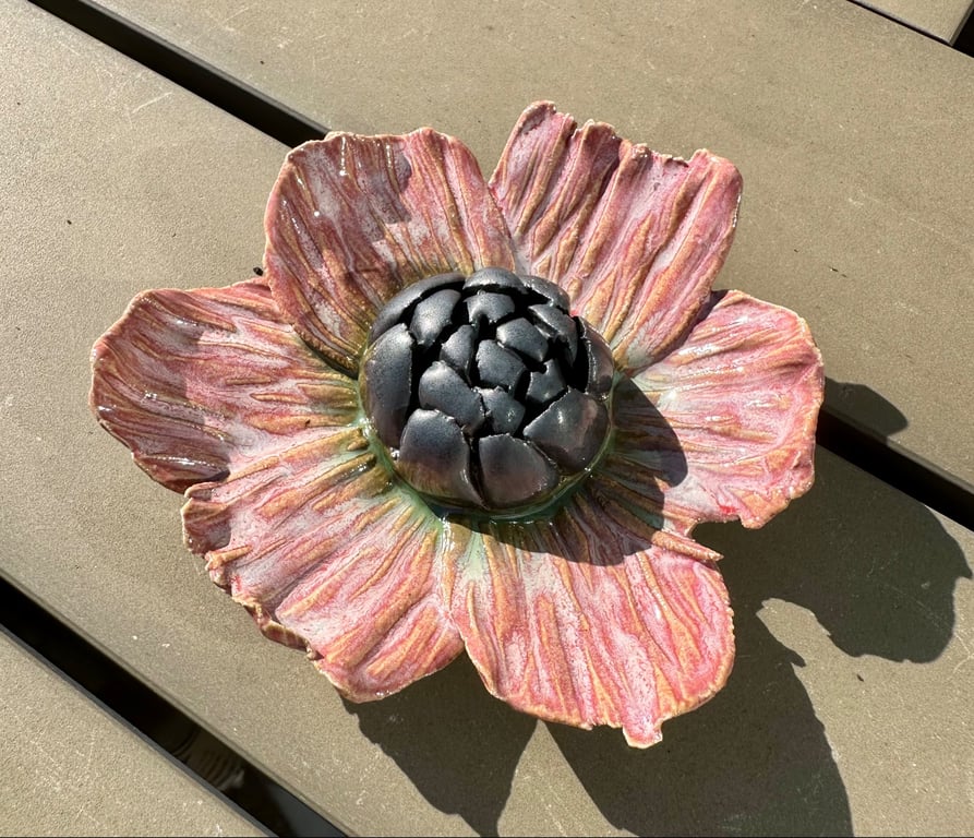 Blomst der kan hænge på væg