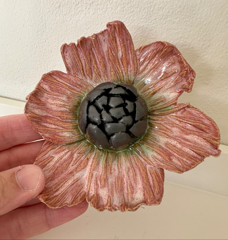 Blomst der kan hænge på væg billede 2