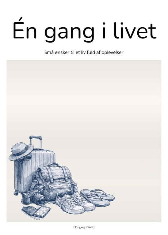 Rejse Gæsteplakat - konfirmation 