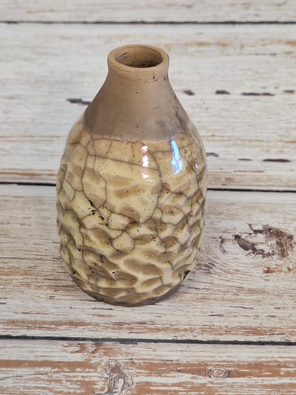 Raku vase/flaske