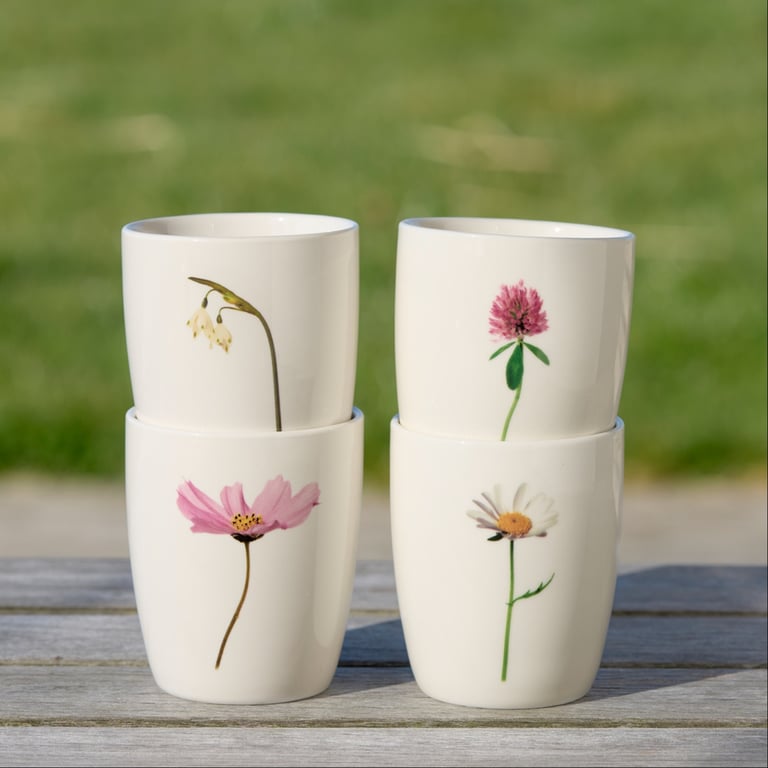 Interiør: Simply Flowers Krus m elegant bambuslåg- 24 cl billede 4