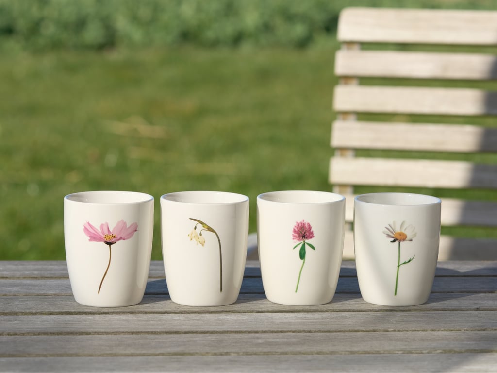 Interiør: Simply Flowers Krus m elegant bambuslåg- 24 cl billede 3