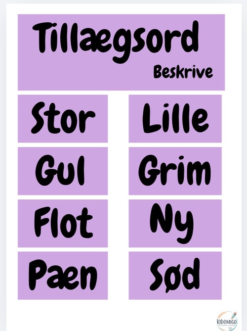 Ordklasser (3)