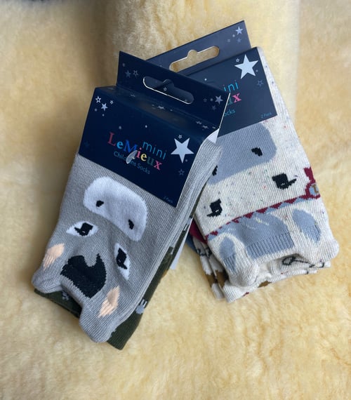 Lemieux/ Mini Character strømper 2pk (3)