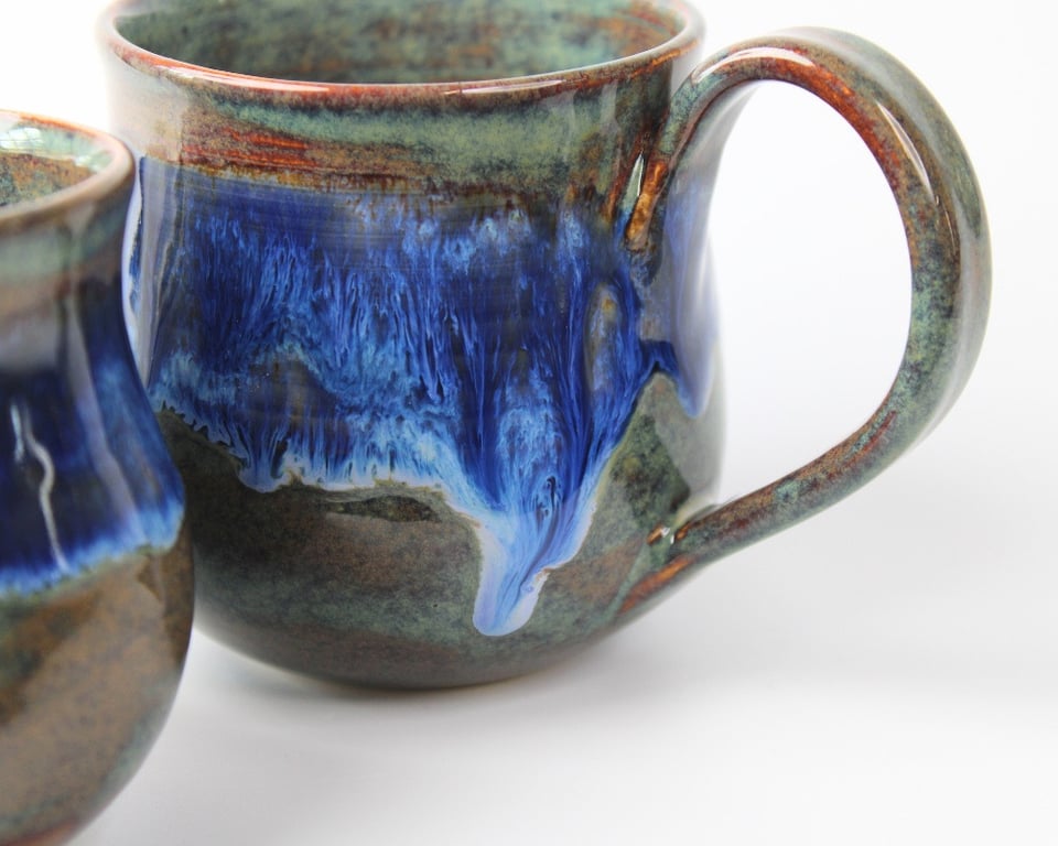 Kop i blå nuancer billede 2