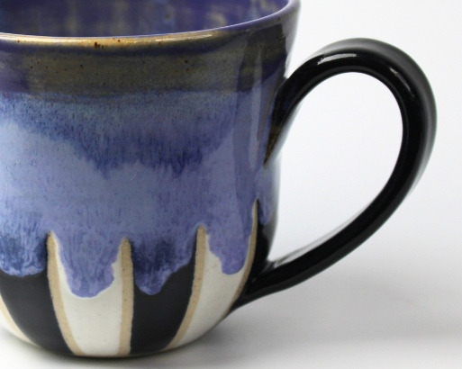 Tivoli kop med sort hank - lilla nuancer billede 2