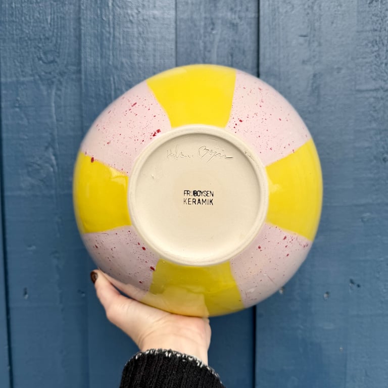 Serveringsskål FruBoysen striber  billede 3