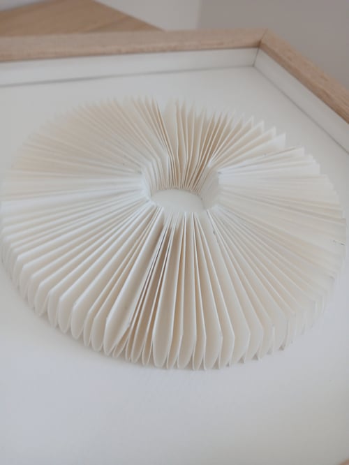 24x24cm, relief, hvid, Indrammet  (3)