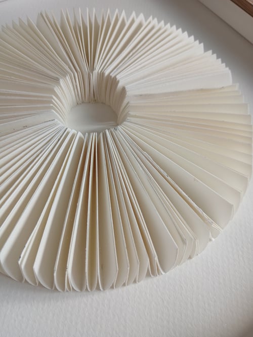 24x24cm, relief, hvid, Indrammet  (4)