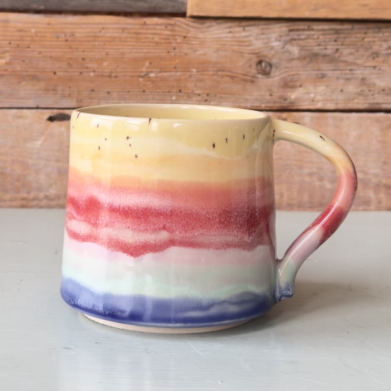 Mor krus med hank, regnbue billede 2