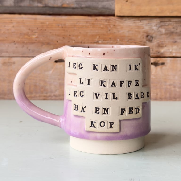 Julie kop, Jeg kan ikke li’ kaffe