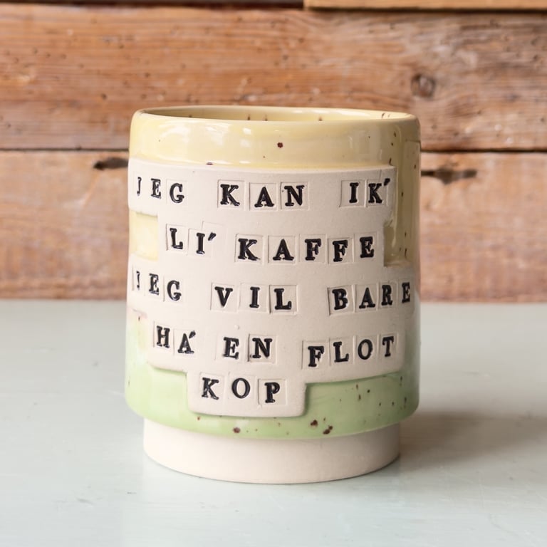 Julie kop, Jeg kan ikke li’ kaffe