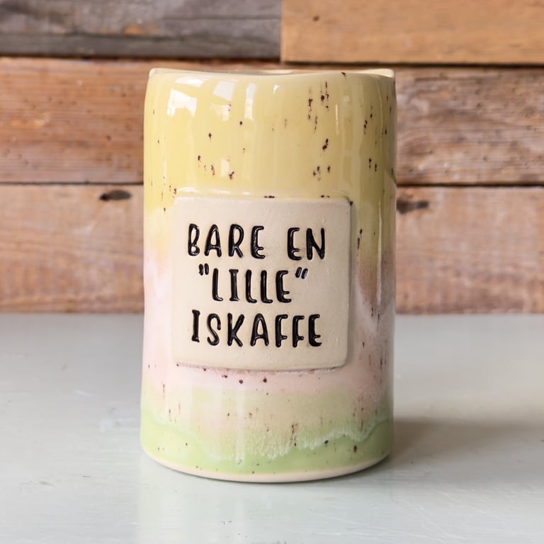 Bare en lille iskaffe