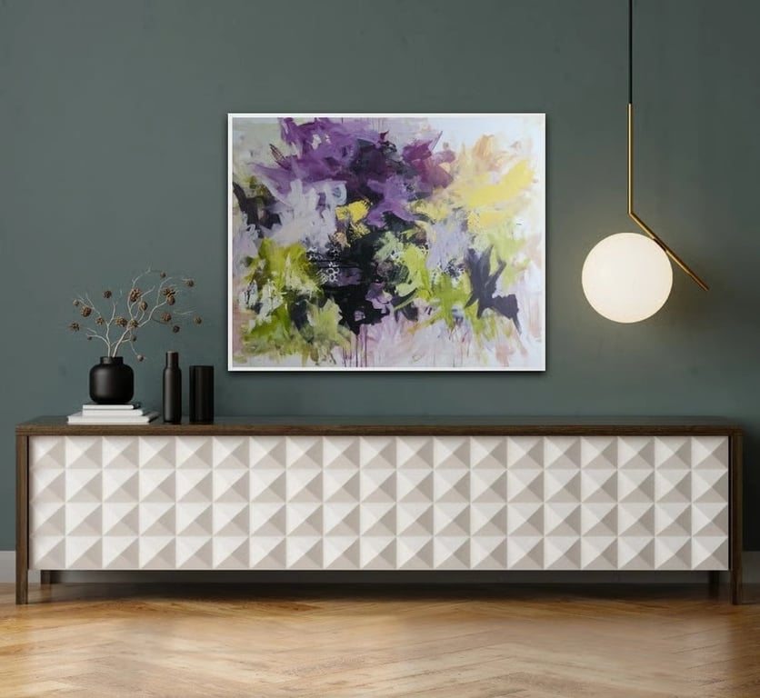 Tro, håb &amp; drømme (80x100) billede 2