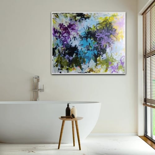 De Vilde Skovhyacinter (100x120) (2)