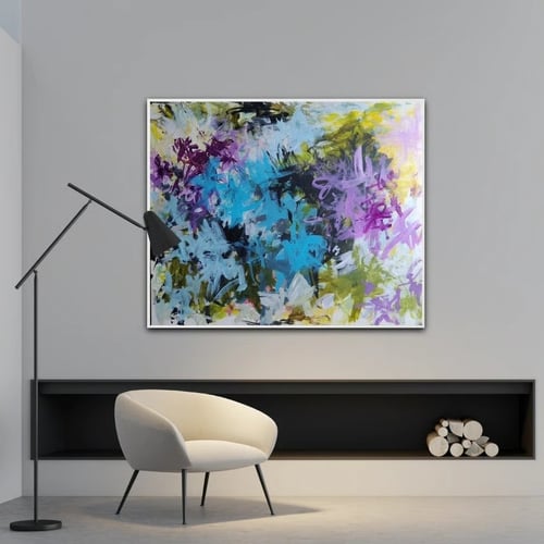 De Vilde Skovhyacinter (100x120) (4)