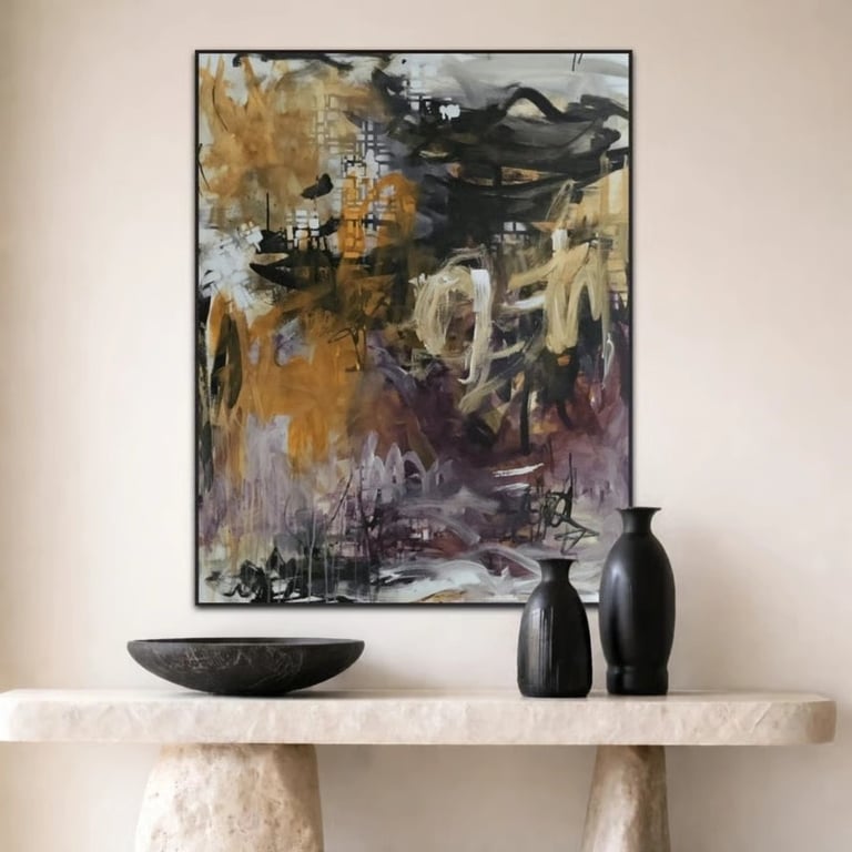 LET IT OUT (80x100) billede 2