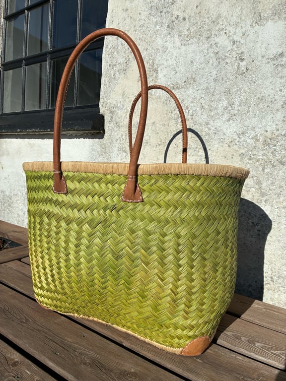 Kurvetaske - sildebensvævet 