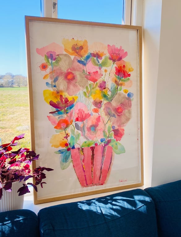 Sigrid -  original akvarel