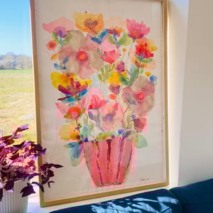 Sigrid -  original akvarel – produktbillede