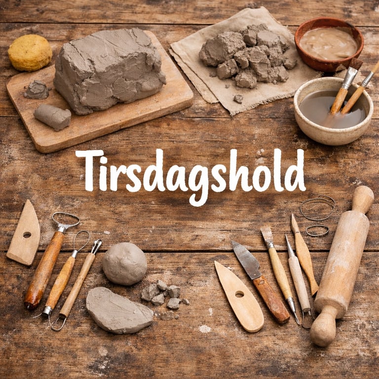 Tirsdags keramikhold