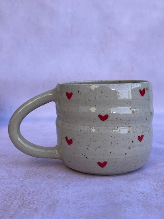 Mor Swirl kop. 320 ml. H: 7,5 cm billede 2