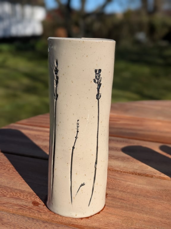 Vase med lavendel 