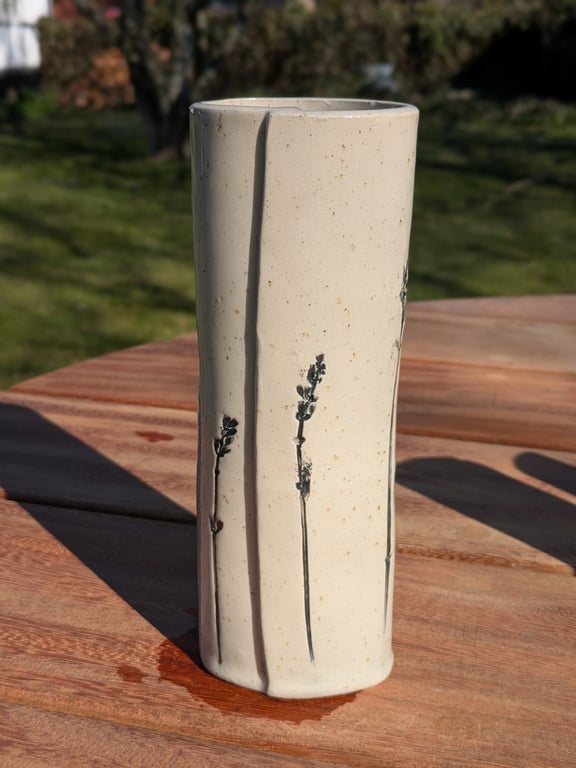 Vase med lavendel  billede 2