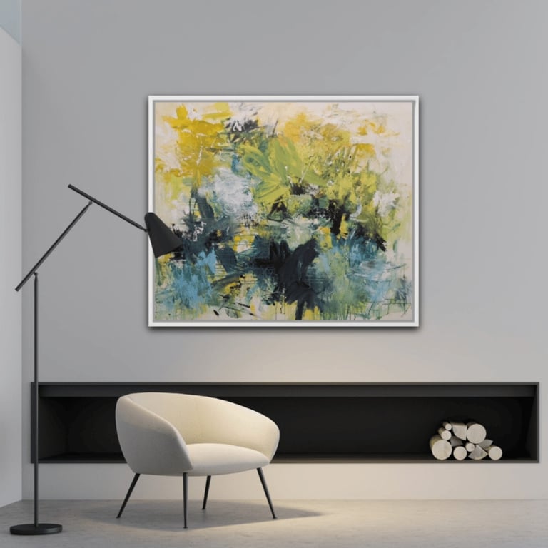 Fars Grønne Blomsterbed (100x120) billede 2