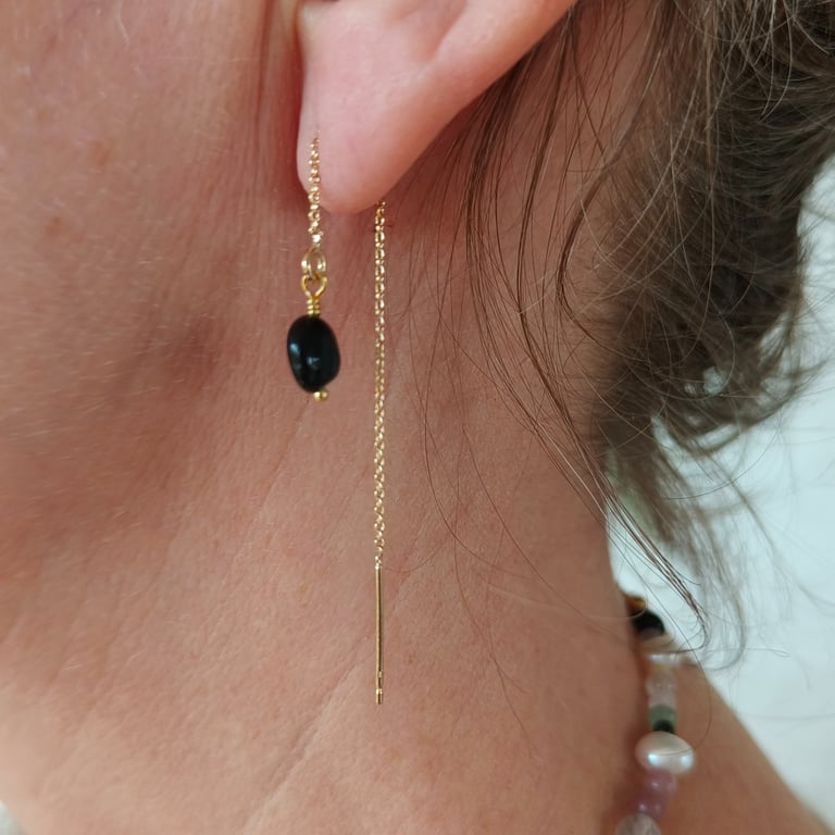 Nattergalen øreringe billede 3