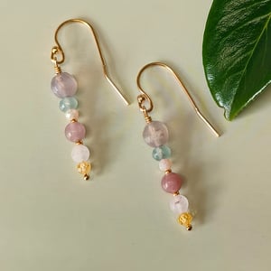 Morgengry øreringe – produktbillede