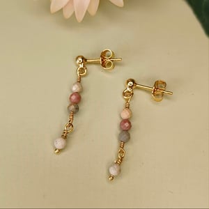 Sten på stranden - øreringe – produktbillede