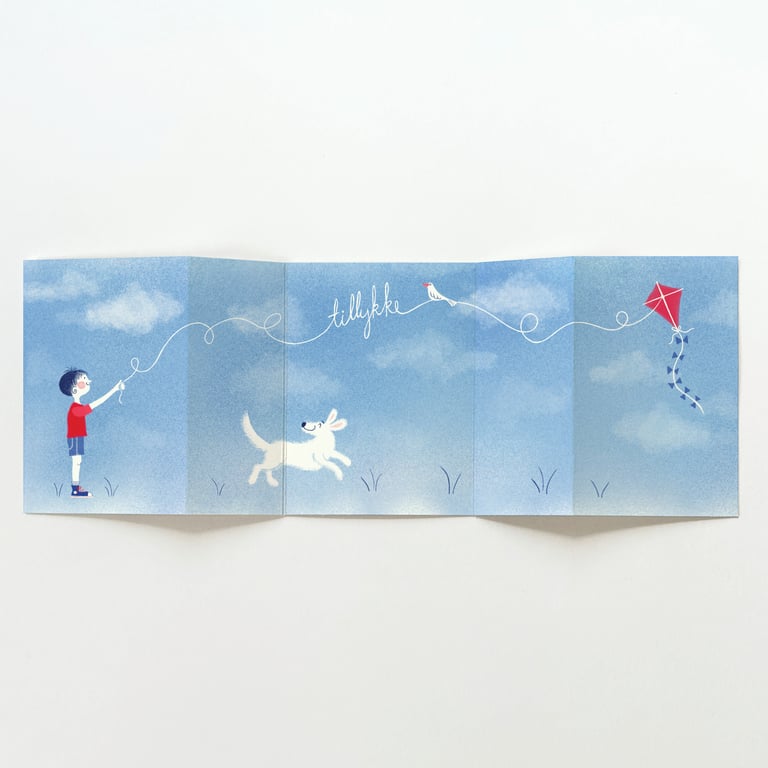 Luftpost – foldekort  billede 4