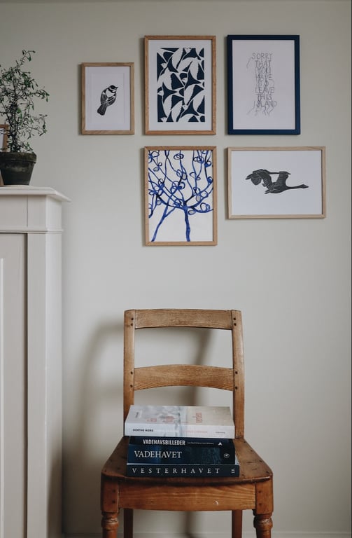 LINOLEUMSTRYK MAJSE billede 2