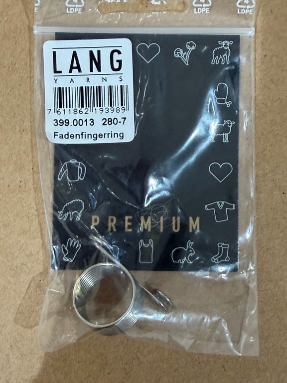 Tilbehør: Addi fadenfingerring til fair Isle strik